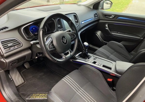 Renault Megane cena 52900 przebieg: 103000, rok produkcji 2016 z Trzebinia małe 781